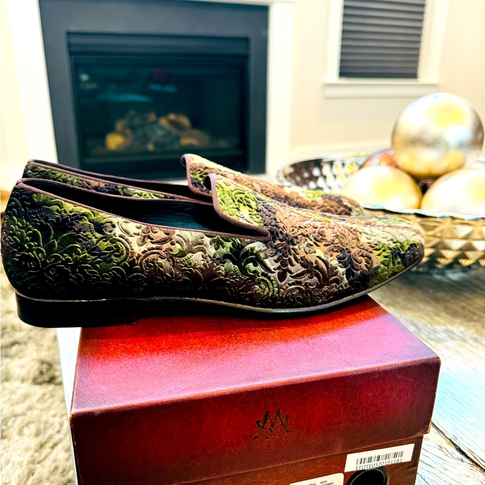 Mezlan Size 9.5 Caprio Green